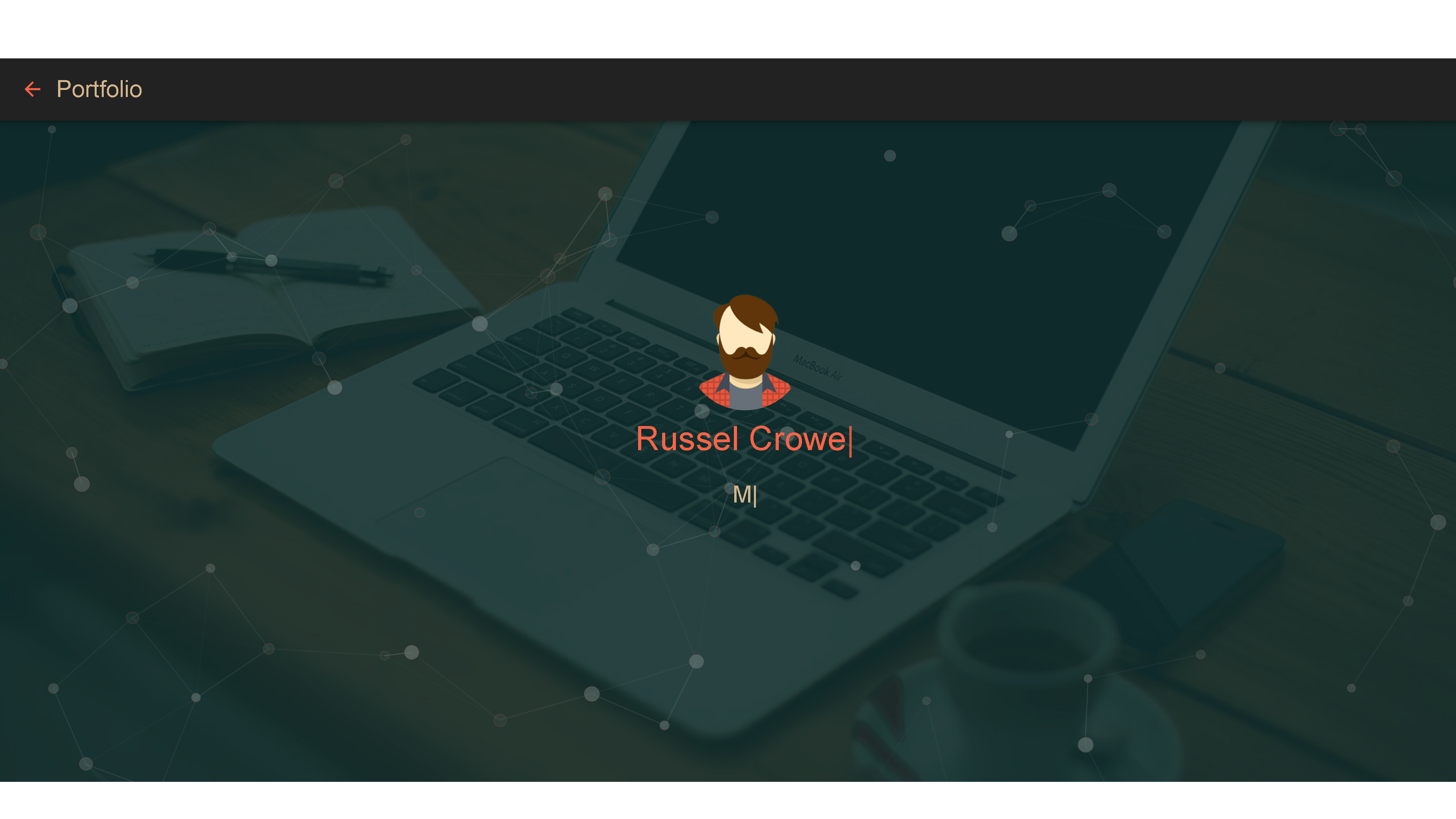 Portfolio React and Material UI Project...